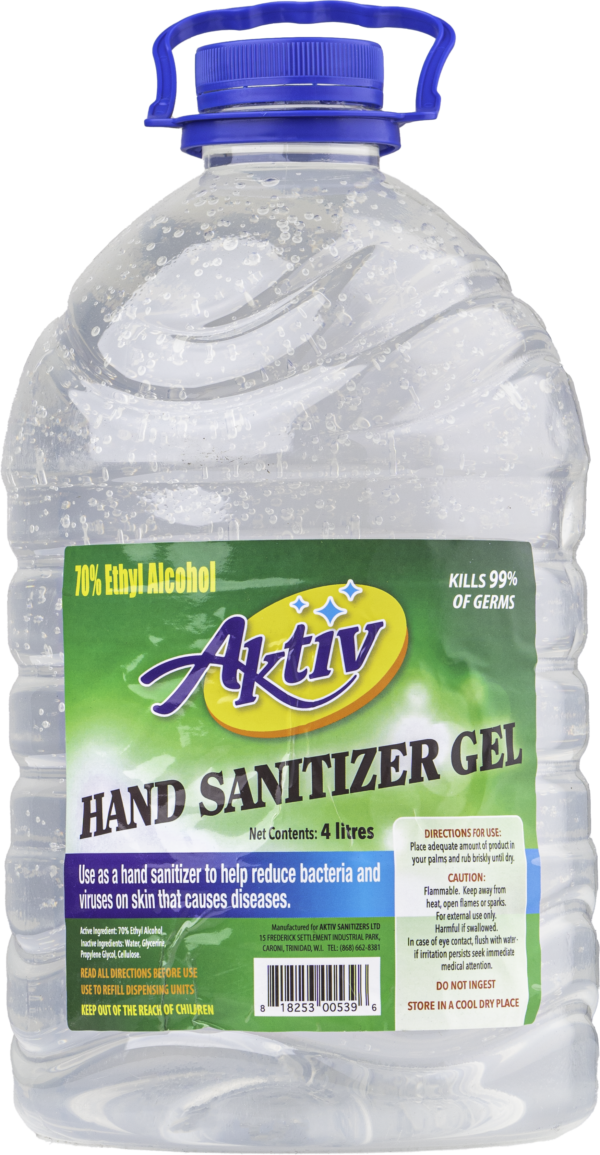 Aktiv Hand Sanitizer Gel 4L