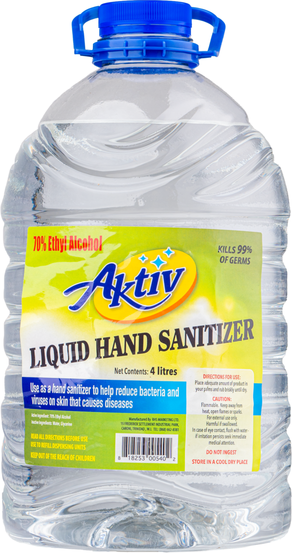 Aktiv Liquid Hand Sanitizer 4L